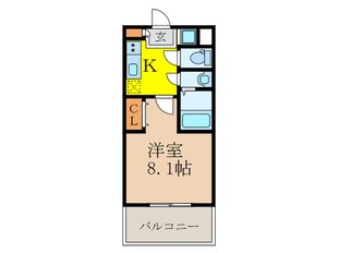 レジディア新大阪の物件間取画像